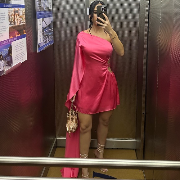 Cult Gia Satin Dress XS - Picture 3 of 3